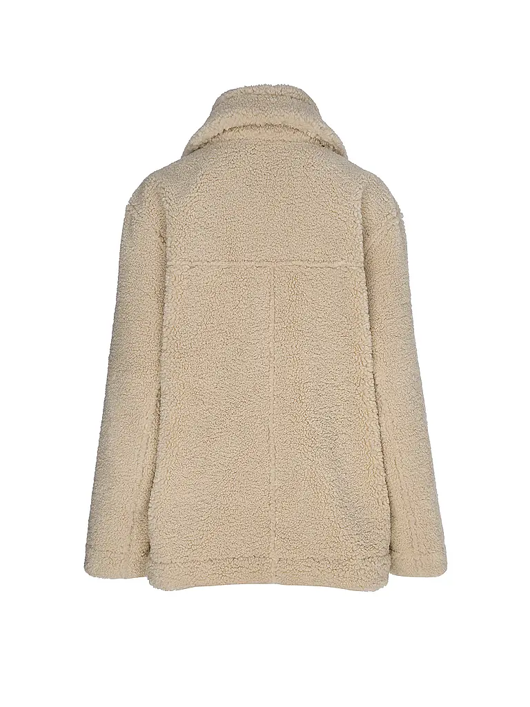 OPUS | Giacca reversibile in pelliccia sintetica HENOLA | Beige