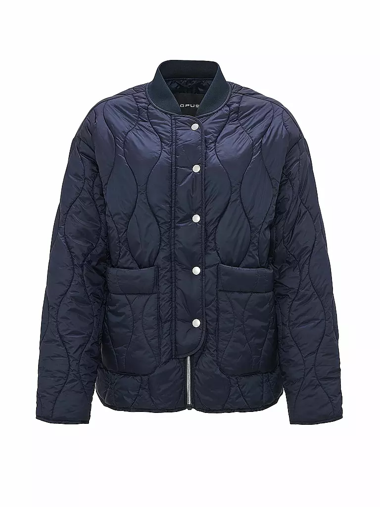 OPUS | Giacca trapuntata leggera HALOTTE | Blu scuro