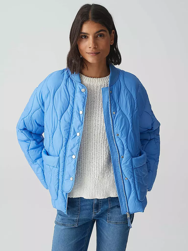 OPUS | Giacca trapuntata leggera HALOTTE | Blu