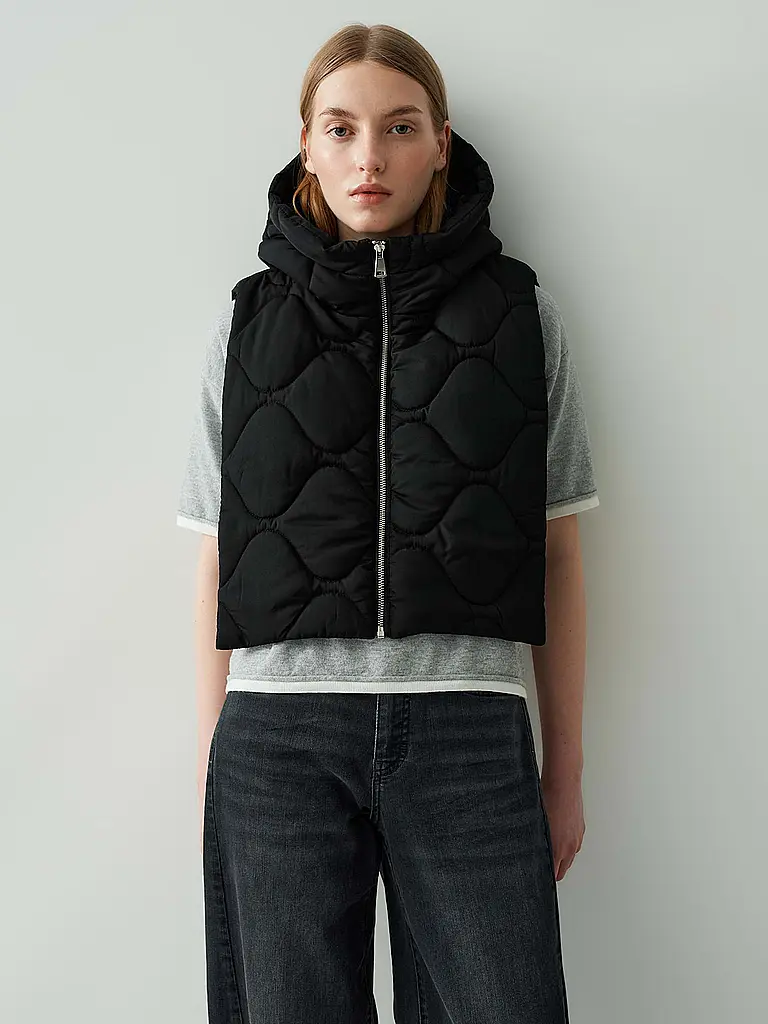 OPUS | Gilet trapuntato ARAUTI FLOW | Nero