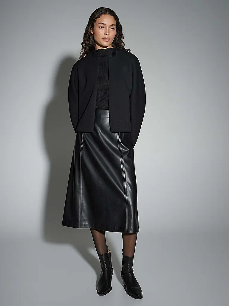 OPUS | Gonna in similpelle ROGA | Nero