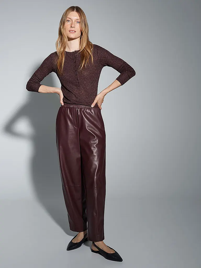 OPUS | Hose in Lederoptik MYHA EDGY | Bacca
