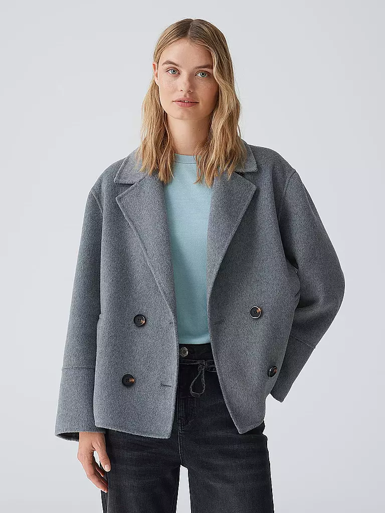 OPUS | Jacke Oversized Fit HILNA | Grigio