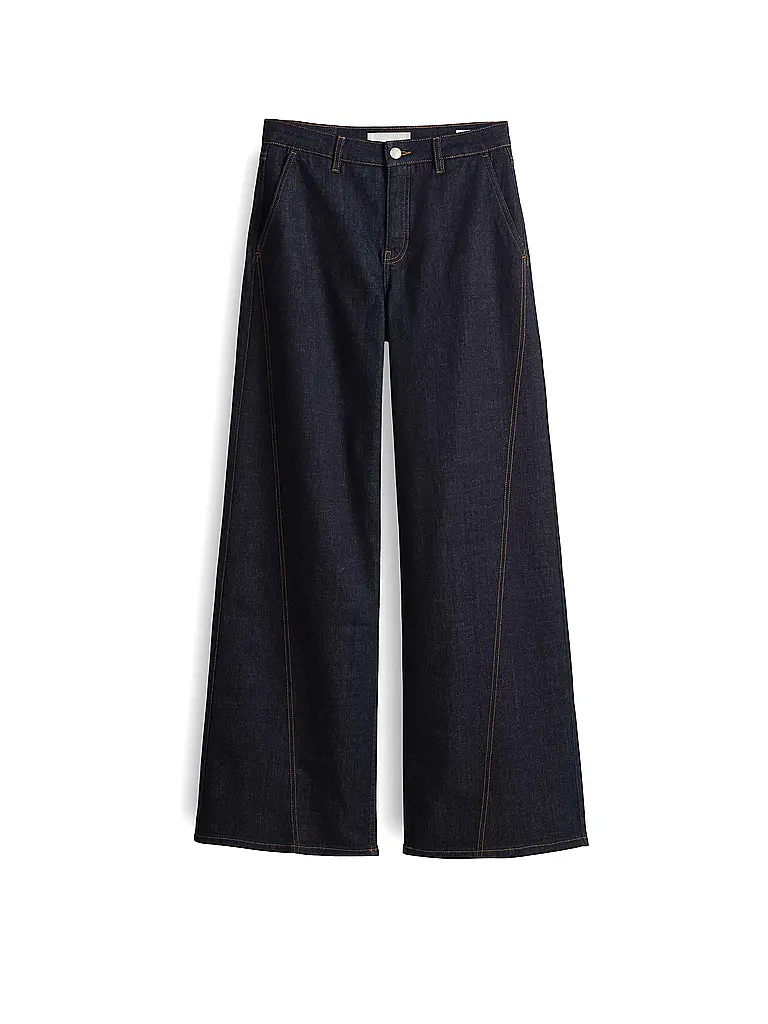 OPUS | Jeans a gamba larga MIVA SENSE | Blu