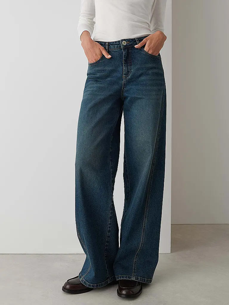 OPUS | Jeans a gamba larga MIVA SPIRIT | Blu
