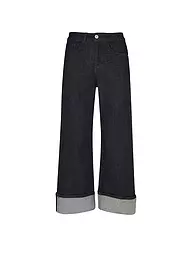 OPUS | Jeans a gamba larga MIVA TURN UP | Blu scuro