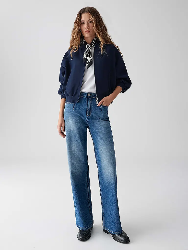 OPUS | Jeans a gamba larga MIVY CITY | Blu