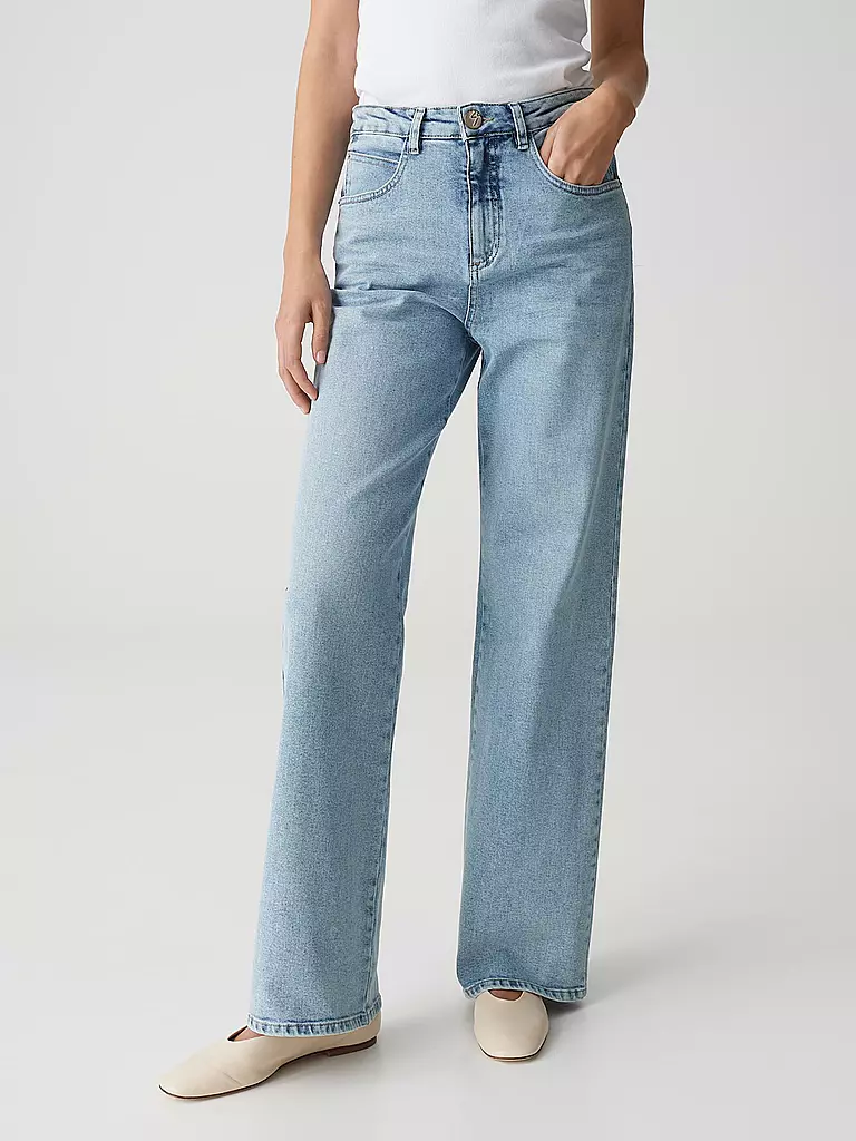 OPUS | Jeans a gamba larga MIVY FRESH | Blu
