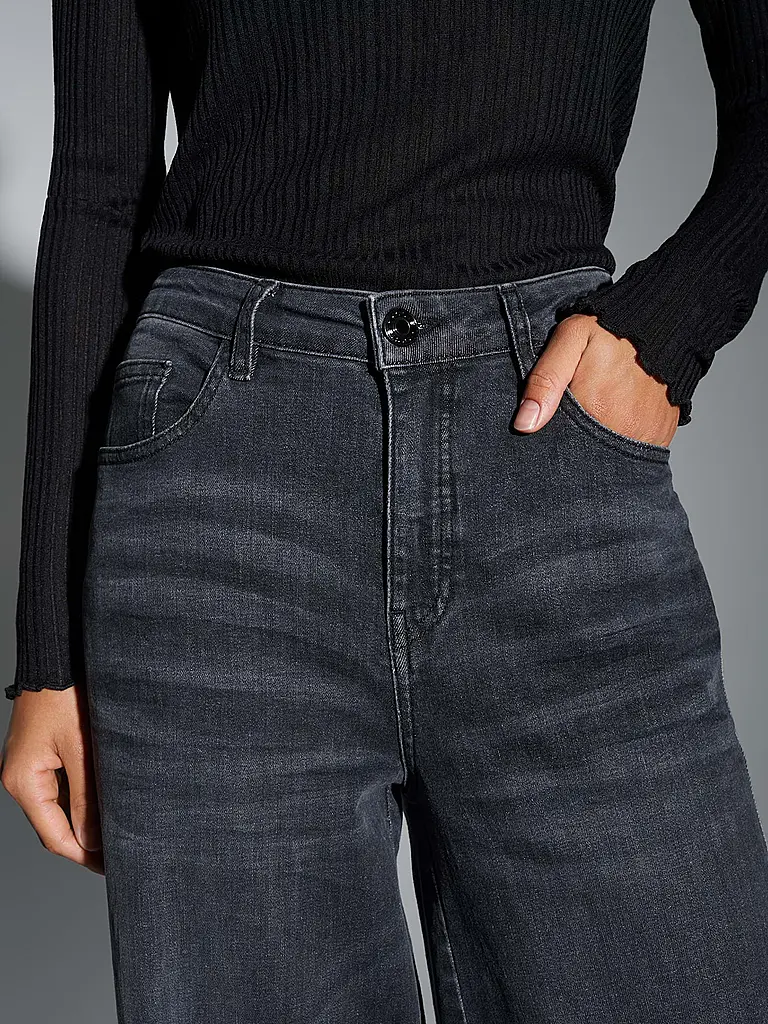 OPUS | Jeans Flared Fit MIVA COSMIC | Grigio