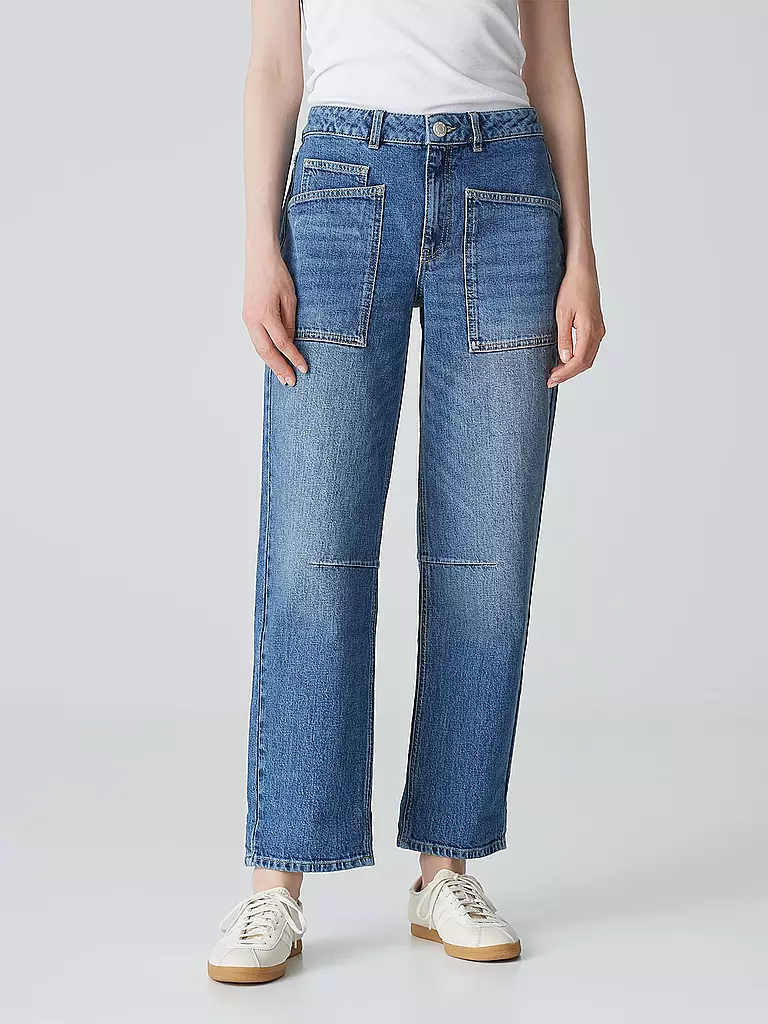 OPUS | Jeans LISSIE Tapered Fit | Blu