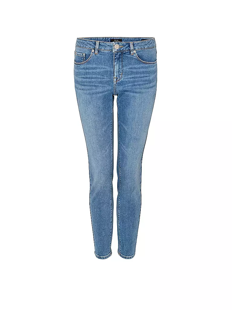 OPUS | Jeans Skinny Fit 7/8 ELMA OCEAN BLUE | Blu