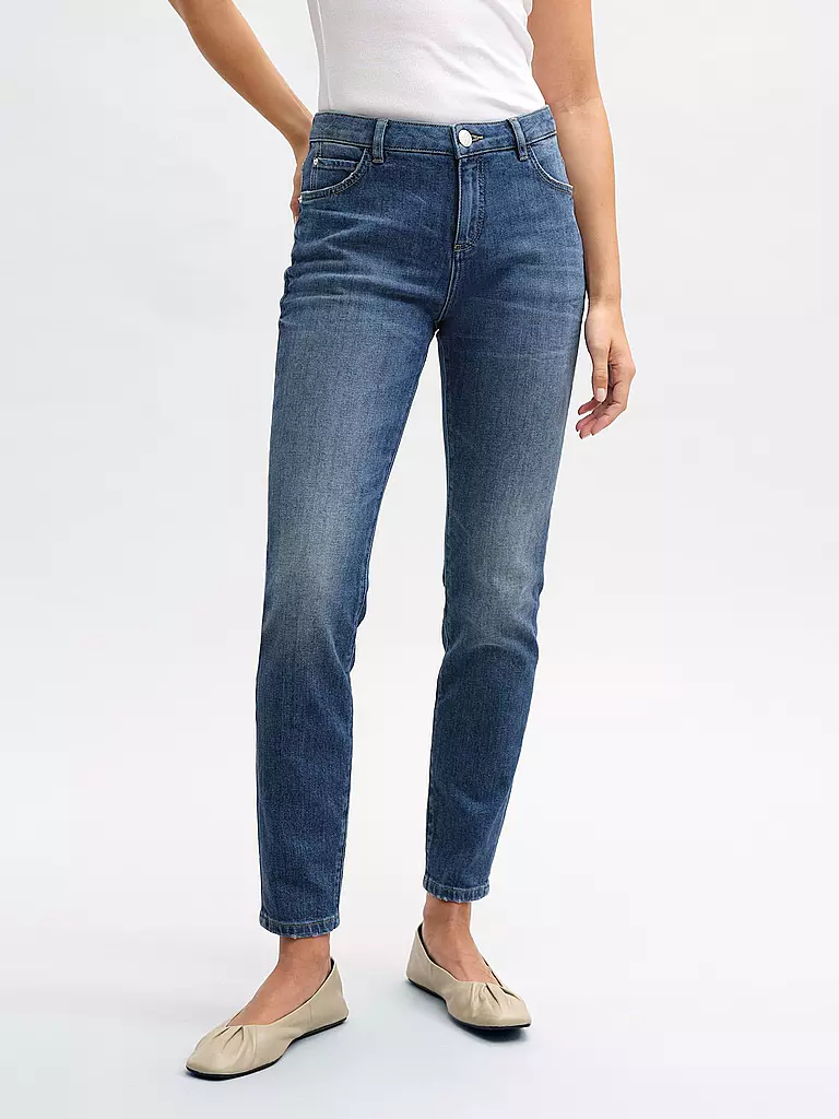 OPUS | Jeans Skinny Fit 7/8 EVITA | Blu