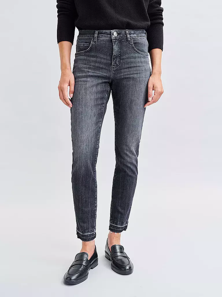 OPUS | Jeans Slim Fit EVITA URBAN | Grigio