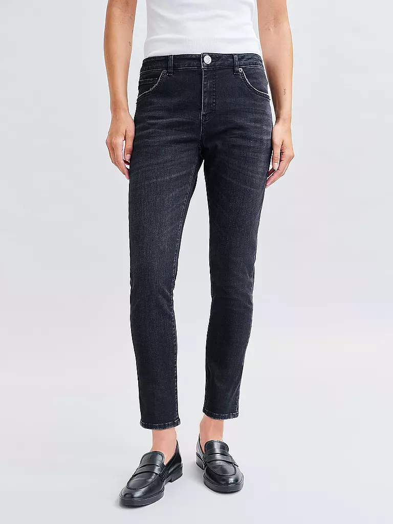 OPUS | Jeans Slim Fit EVITA | Nero