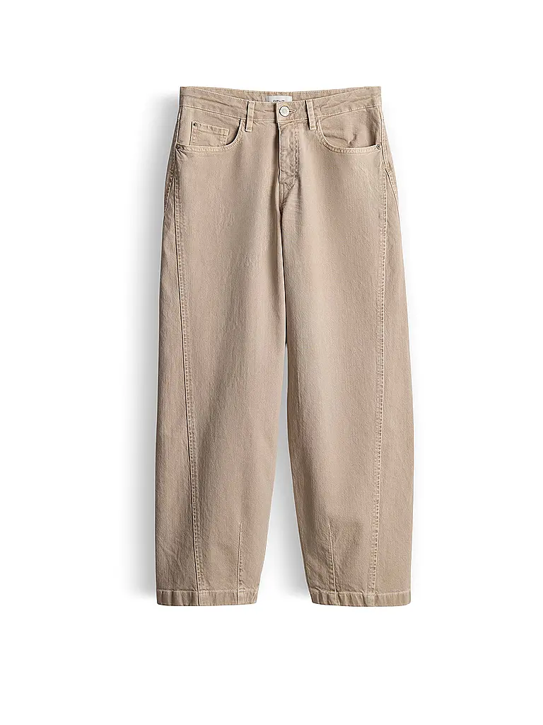 OPUS | Jeans Straight Fit LOLAH EDGY | Marrone chiaro