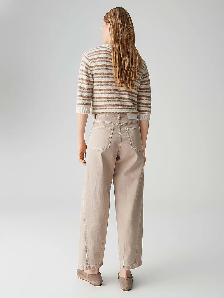 OPUS | Jeans Straight Fit LOLAH EDGY | Marrone chiaro