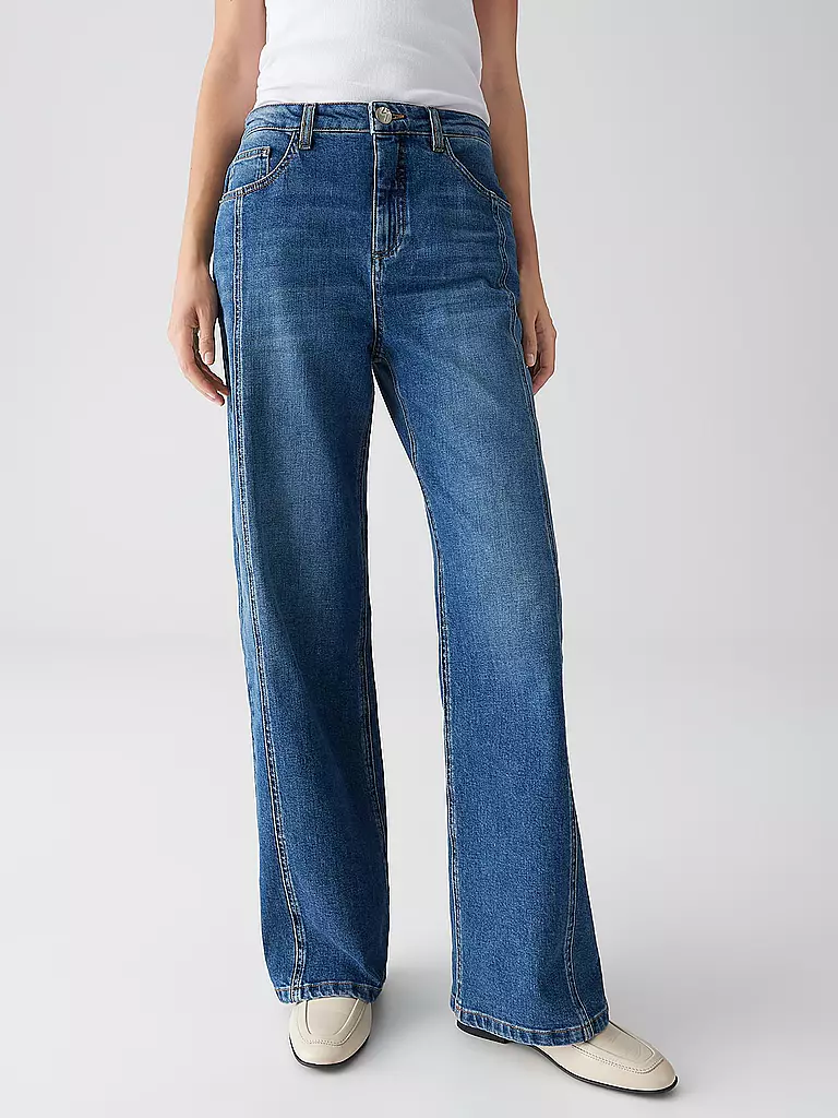 OPUS | Jeans Straight Fit MIVY LANE | Blu scuro