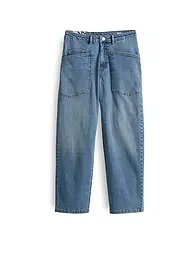 OPUS | Jeans Tapered Fit 7/8 LISSIE CARGO | Blu