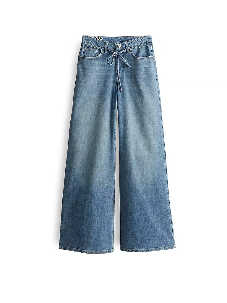 OPUS | Jeans Wide Leg MIVA PALAZZO CASUAL | Blu