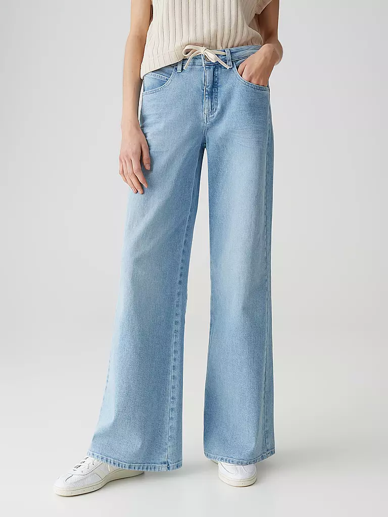 OPUS | Jeans Wide Leg MIVA PALAZZO PARIS | Blu