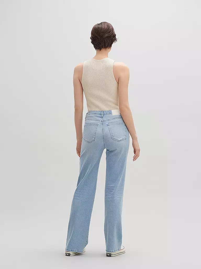 OPUS | Jeans Wide Leg MIVY | Blu