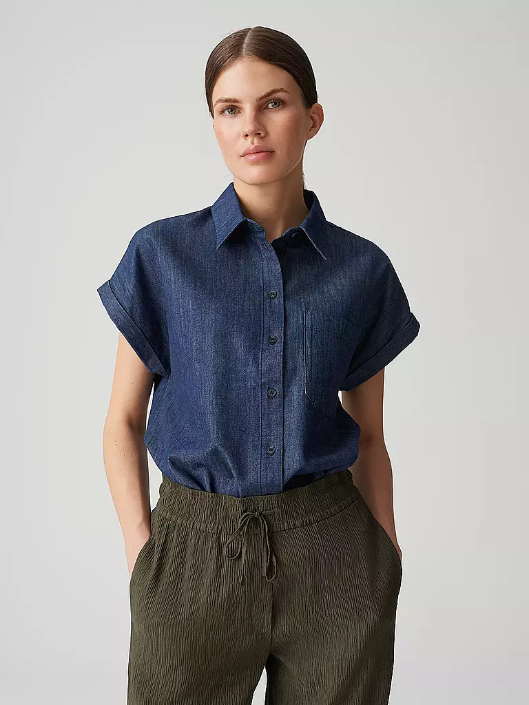 OPUS | Jeansbluse FOLMES | Blu