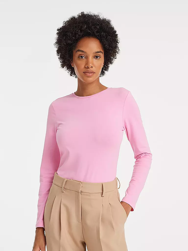 OPUS | Langarmshirt SMILLA | Rosa