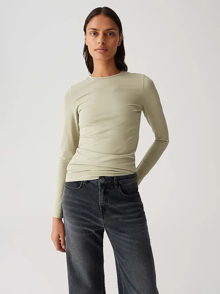 OPUS | Langarmshirt SMILLA | Verde chiaro