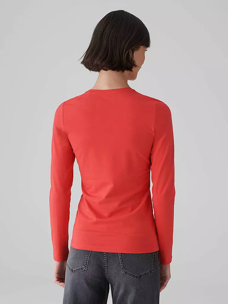 OPUS | Langarmshirt SMILLA | Rosso