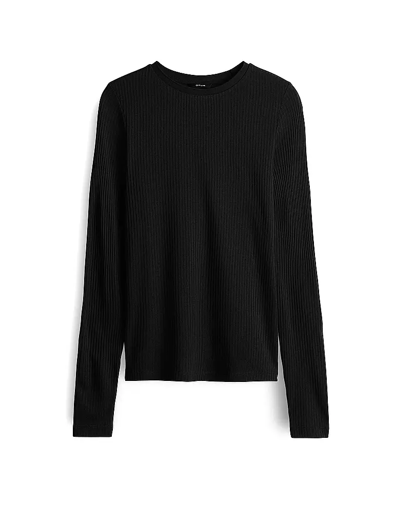 OPUS | Langarmshirt SUMELIKA | Nero