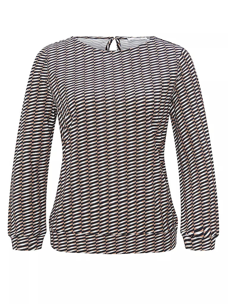 OPUS | Langarmshirt SUSTA | Marrone