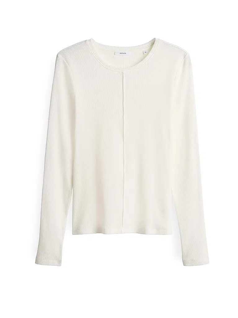 OPUS | Langarmshirt | Bianco
