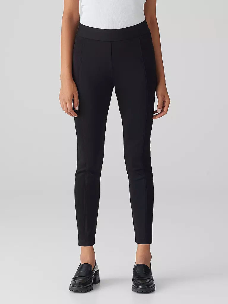 OPUS | Leggings ECHO VELOUR | Nero