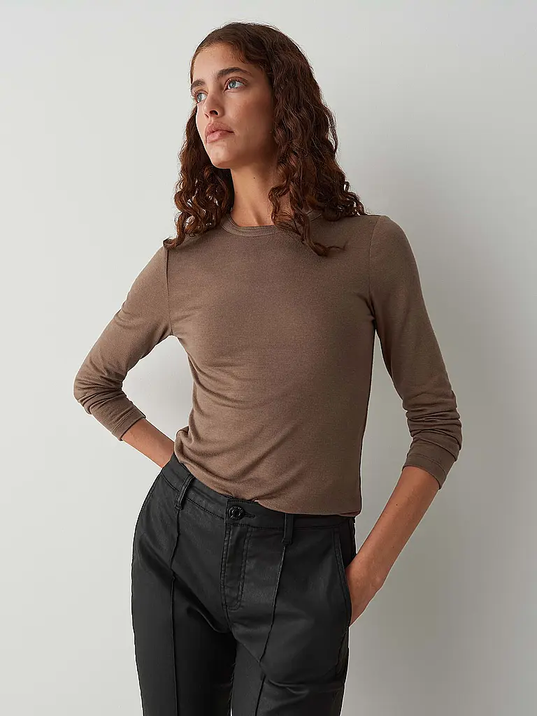 OPUS | Maglia a maniche lunghe SIFA | Marrone