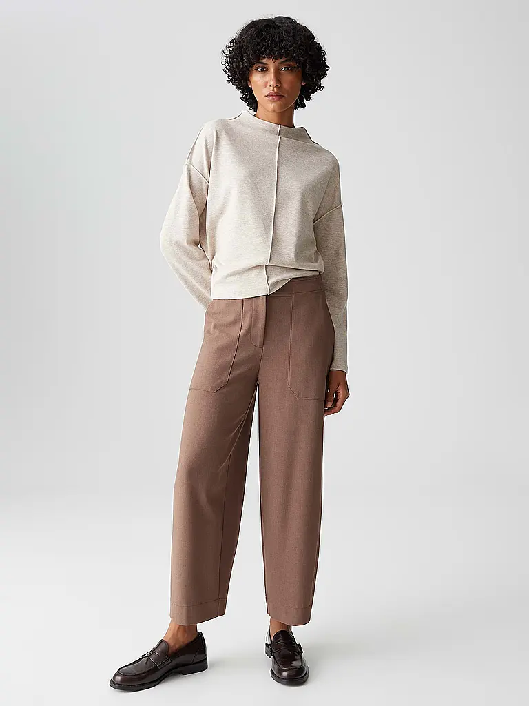 OPUS | Maglia a maniche lunghe SINZI | Beige