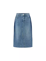 OPUS | Midi gonna RINSO STRIPE | Blu