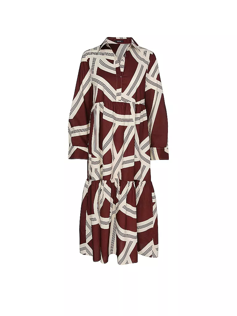 OPUS | Mididress WERANO LANE | Rosso scuro