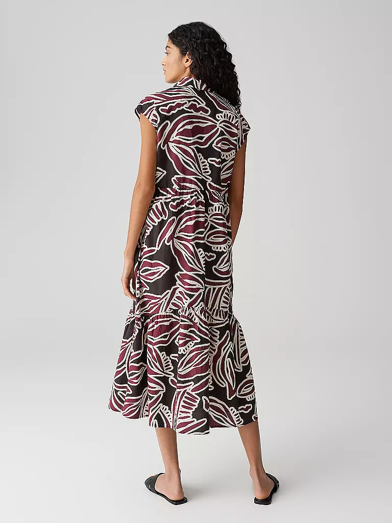 OPUS | Mididress WERISA | Rosso scuro