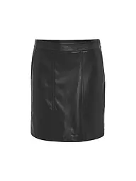 OPUS | Minirock in Lederoptik RELVINA EDGY | Nero