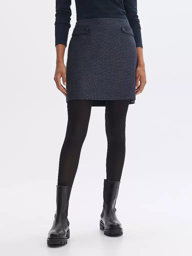 OPUS | Minirock RABEA CANVAS | Blu