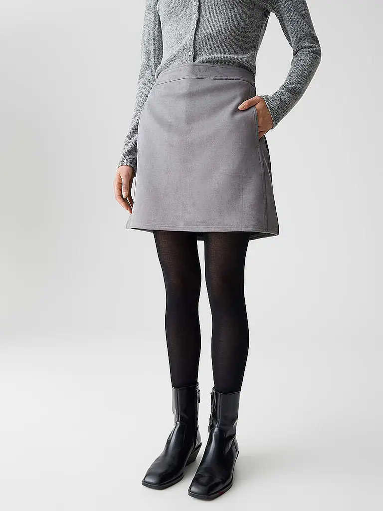 OPUS | Minirock RELVINA COZY | Grigio