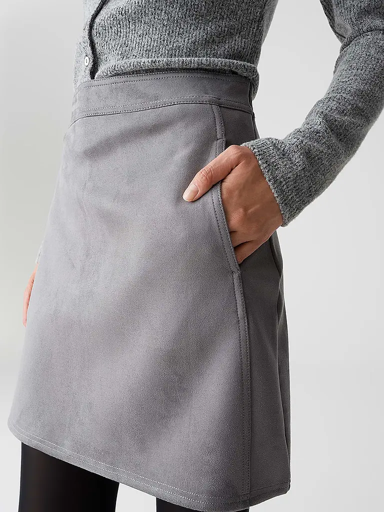 OPUS | Minirock RELVINA COZY | Grigio