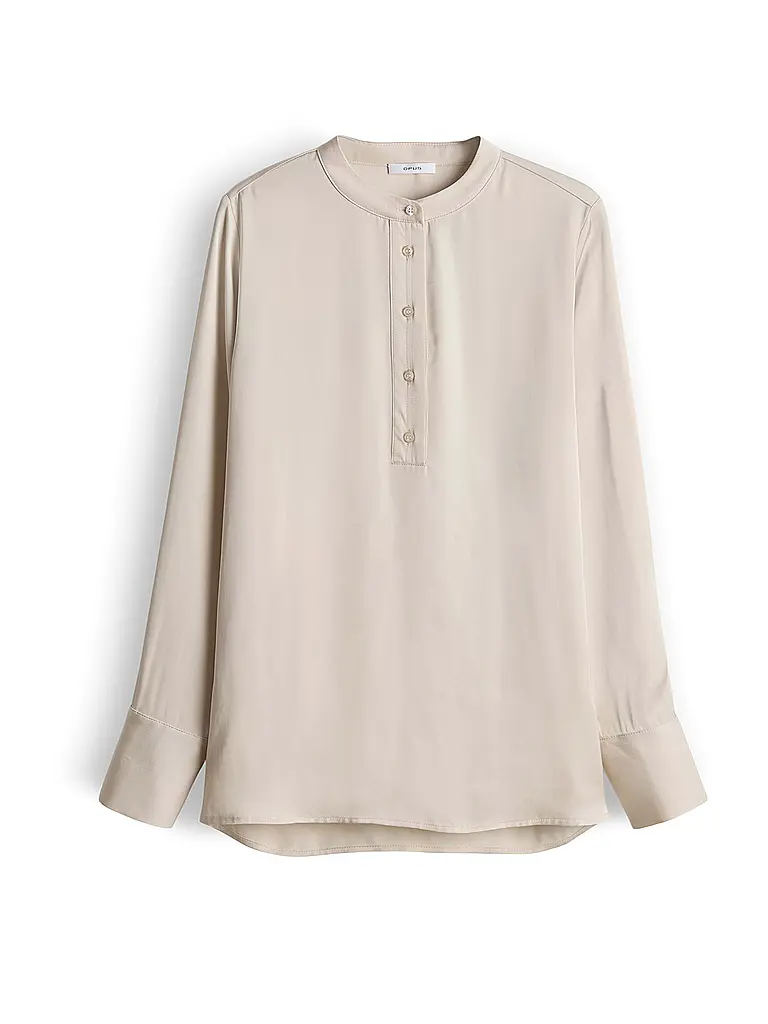 OPUS | Nome prodotto: Blusa FANJI
Marca: OPUS
Colore: beige
Categorie: Moda, Donna

Lunghezza manica: Manica lunga
Scollo: Scollo tunica
Materiale: Viscosa, Satin
Motivo: Tinta unita
Vestibilità (capispalla): Ampia | Beige