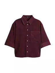 OPUS | Overshirt FAISA | Rosso scuro