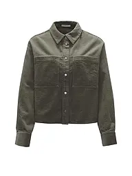 OPUS | Overshirt FALBA | Verde scuro