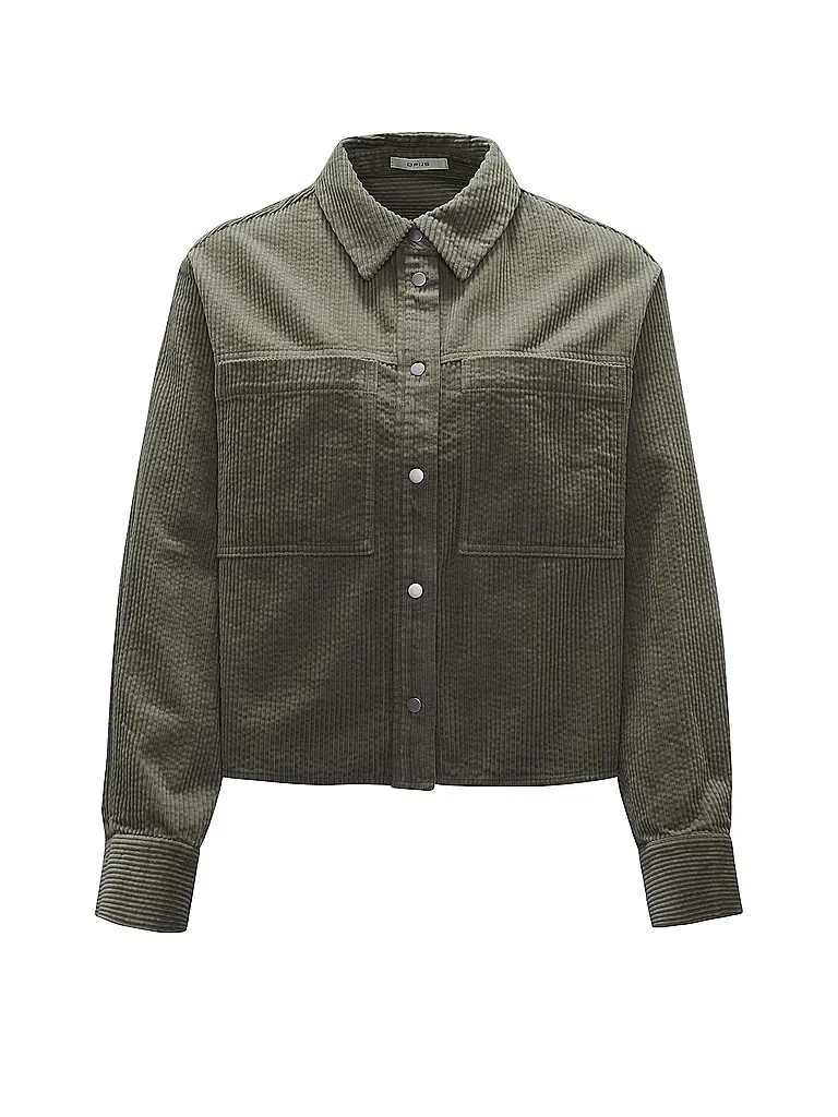 OPUS | Overshirt FALBA | Verde scuro