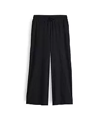 OPUS | Pantaloni a palazzo MILENI CRINKLE | Nero