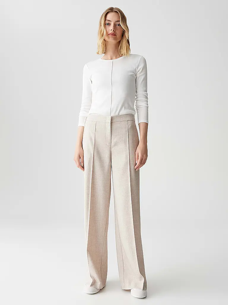 OPUS | Pantaloni business MAIGA COZY | Beige