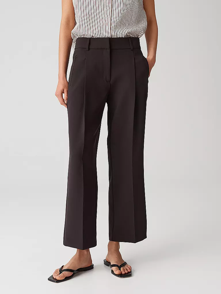 OPUS | Pantaloni business MEERI CITY | Marrone