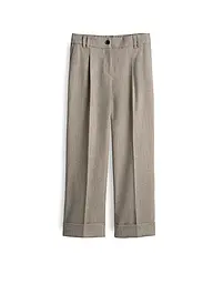 OPUS | Pantaloni business MEERI HERRINGBONE | Beige